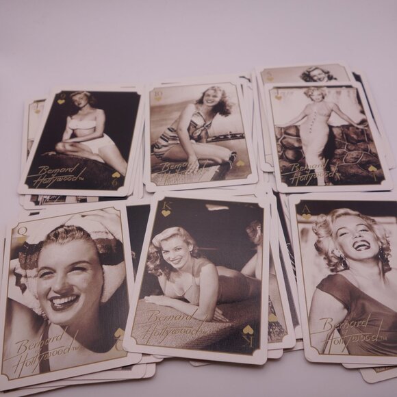 Bernard Hollywood Marilyn Monroe Playing Cards 52-185 1 84709 52185 8 - Picture 14 of 16